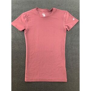 Badger Sport Women's Size S Short Sleeve‎ Athletic T-Shirt Burgundy Polyester